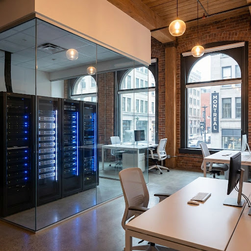 Modern Montreal workspace